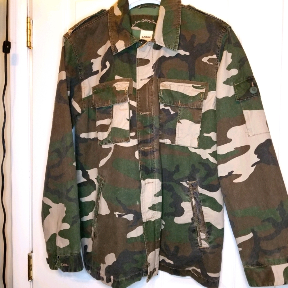 Camo Field Utility Jacket
